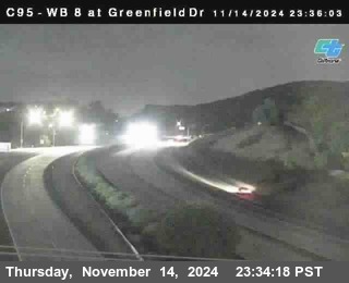 WB 8 at Greenfield Street