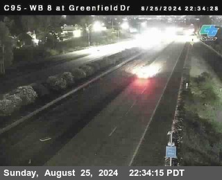 WB 8 at Greenfield Street