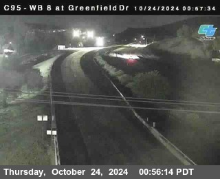 WB 8 at Greenfield Street