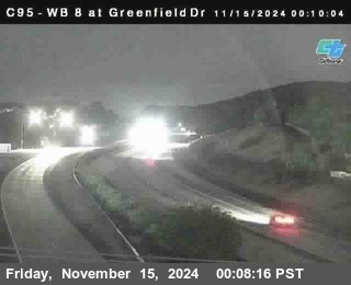 WB 8 at Greenfield Street