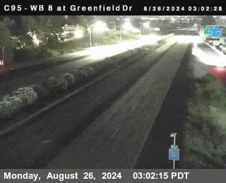 WB 8 at Greenfield Street