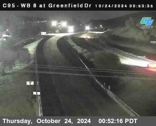 WB 8 at Greenfield Street