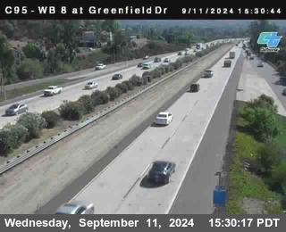 WB 8 at Greenfield Street