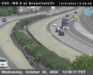 WB 8 at Greenfield Street