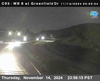 WB 8 at Greenfield Street