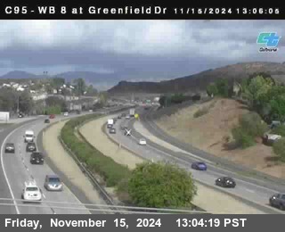 WB 8 at Greenfield Street