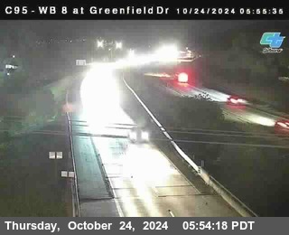 WB 8 at Greenfield Street