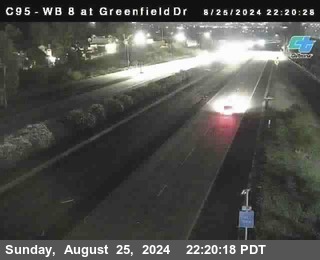 WB 8 at Greenfield Street