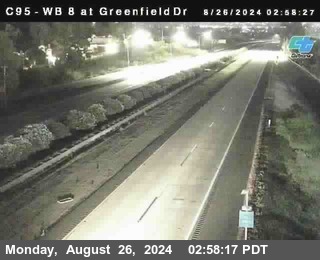 WB 8 at Greenfield Street