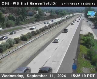 WB 8 at Greenfield Street