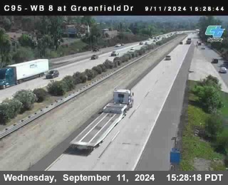 WB 8 at Greenfield Street