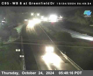 WB 8 at Greenfield Street