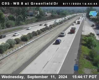 WB 8 at Greenfield Street