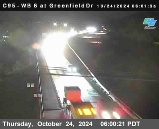 WB 8 at Greenfield Street