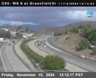 WB 8 at Greenfield Street