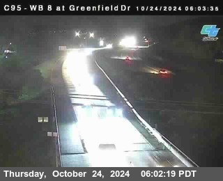 WB 8 at Greenfield Street