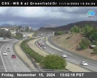 WB 8 at Greenfield Street