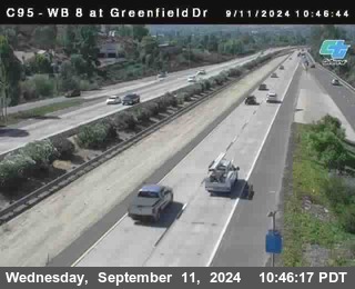 WB 8 at Greenfield Street