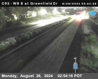 WB 8 at Greenfield Street