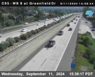 WB 8 at Greenfield Street