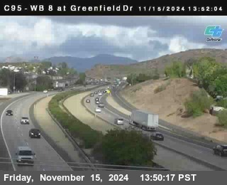 WB 8 at Greenfield Street