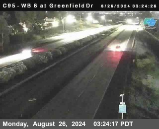 WB 8 at Greenfield Street