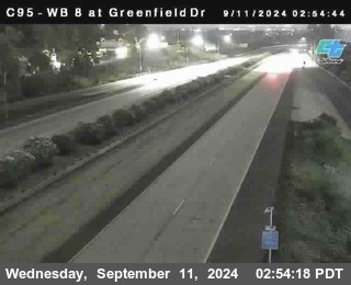 WB 8 at Greenfield Street