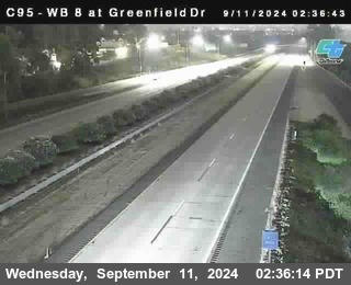 WB 8 at Greenfield Street