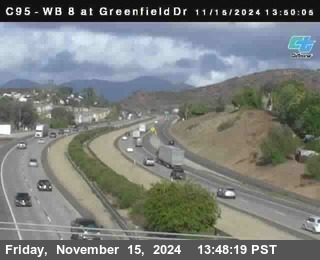 WB 8 at Greenfield Street