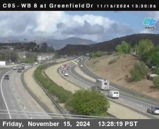 WB 8 at Greenfield Street