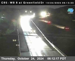 WB 8 at Greenfield Street