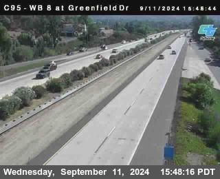 WB 8 at Greenfield Street