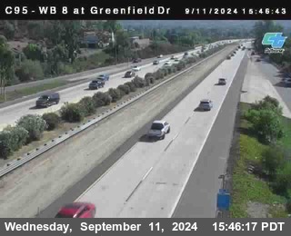 WB 8 at Greenfield Street