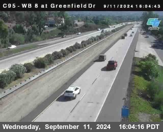 WB 8 at Greenfield Street