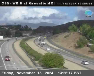 WB 8 at Greenfield Street