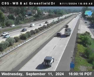 WB 8 at Greenfield Street