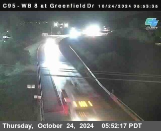 WB 8 at Greenfield Street