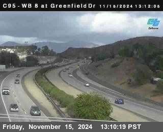 WB 8 at Greenfield Street