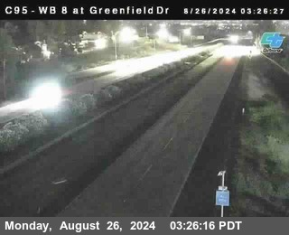 WB 8 at Greenfield Street