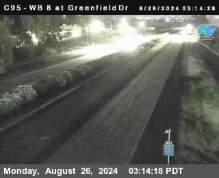 WB 8 at Greenfield Street