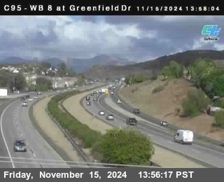 WB 8 at Greenfield Street