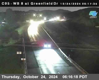 WB 8 at Greenfield Street