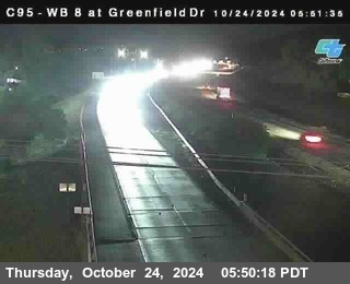 WB 8 at Greenfield Street