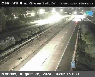 WB 8 at Greenfield Street