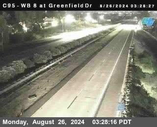 WB 8 at Greenfield Street