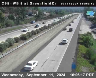 WB 8 at Greenfield Street