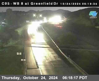 WB 8 at Greenfield Street