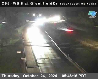 WB 8 at Greenfield Street