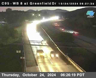 WB 8 at Greenfield Street