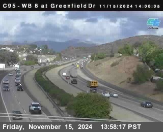 WB 8 at Greenfield Street